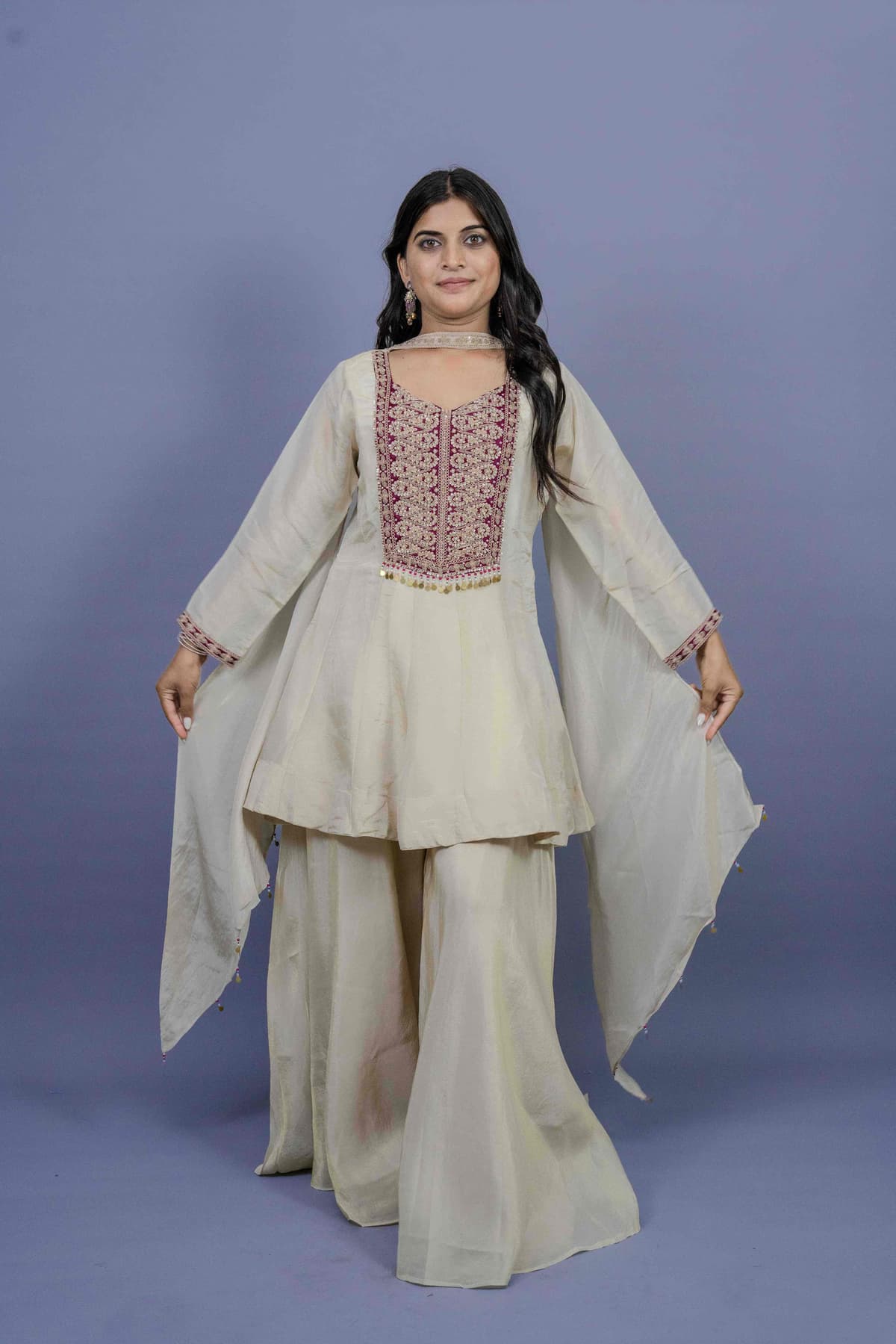 Royal Heritage Sharara Set